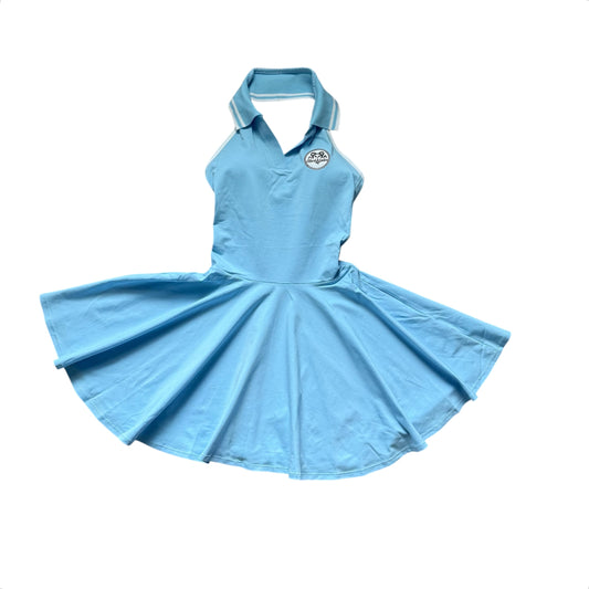 Skyline Swing Halter Dress